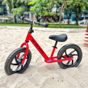 Bicicleta de Balance Equilibrio Miller Bikes Aro 14 Roja Modelo 030